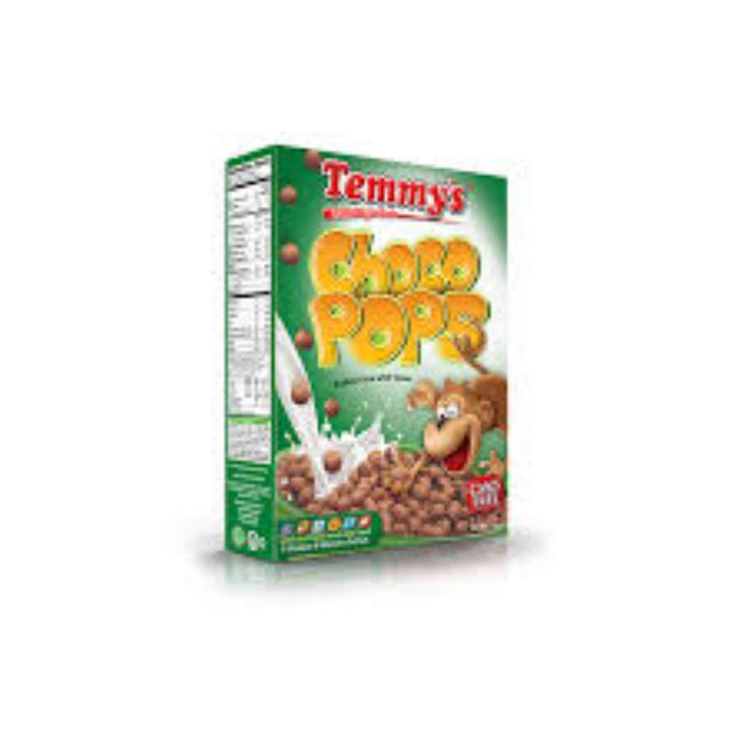 TEMMY'S CHOCO POPS 250GM